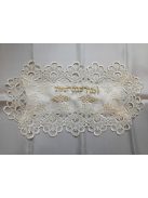 Oval with lace, several types, 50x28 cm