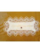 Oval with lace, several types, 50x28 cm