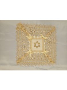 Square with lace, several types