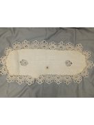 Oval with lace, several types, 87x39 cm