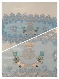 Csipkés, ovális, többféle 87x39 cm