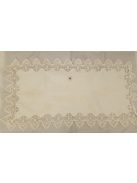 Oval and rectangular with lace, 60x120 cm