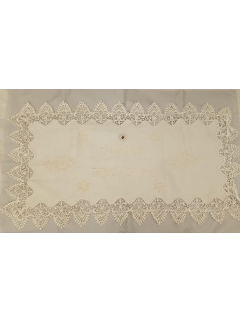 Oval and rectangular with lace, 60x120 cm