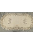 Oval and rectangular with lace, 60x120 cm